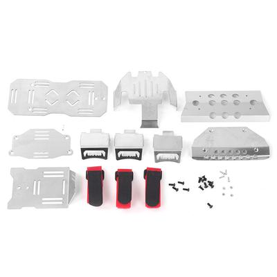 Защитная пластина шасси из нержавеющей стали подходит для TRAXXAS TRX?6 G63 6X6 110 Модель радиоуправляемой машины