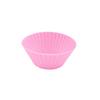 10Pcs Silicone Muffin Cups Non-Stick Cake Mold Food-Grade Reusable Cupcake Liners for Baking Pancakes Candies Muffins
