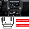 1 комплект центральной консоли GPS-навигации CD-панели крышки отделки для Ford Mustang GT 2015-2023