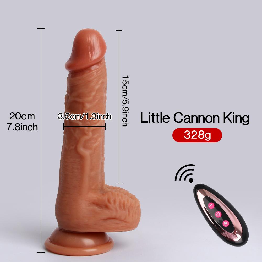 Беспроводной пульт дистанционного управления вибратор дилдо с подогревом выдвижной большой пенис стимулятор женской точки G вагинальный массажер секс-игрушка для женщин