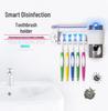УФ Стерилизатор и Держатель для Зубных Щеток с Автоматическим Дозатором Зубной Пасты