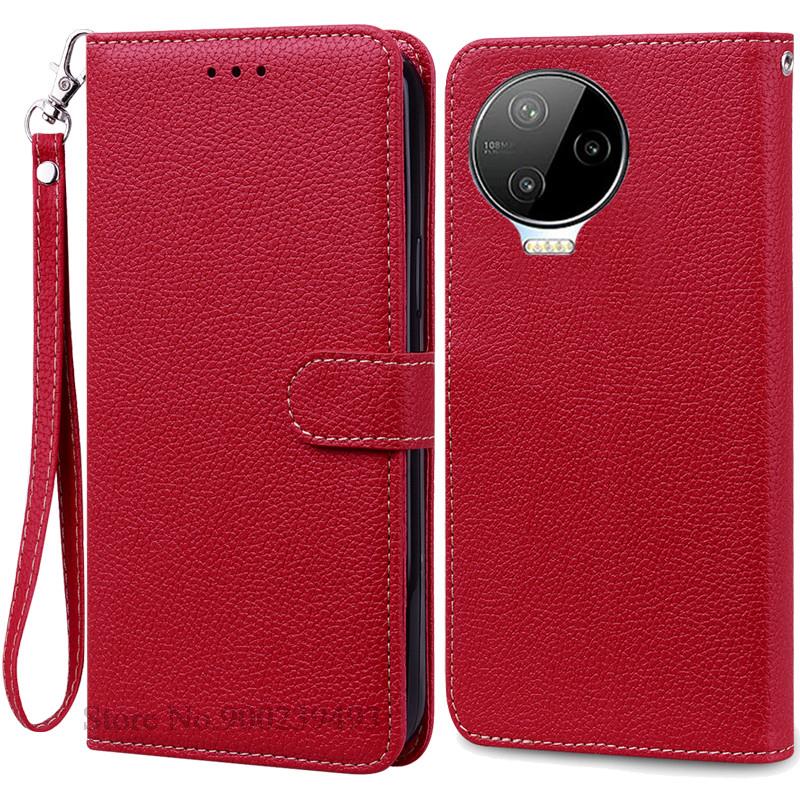 Leather Case For Infinix Note 12 2023 Wallet Case Magnetic Flip Phone Fundas for Infinix Note 12 Pro 4G X676B NFC Cover Coque