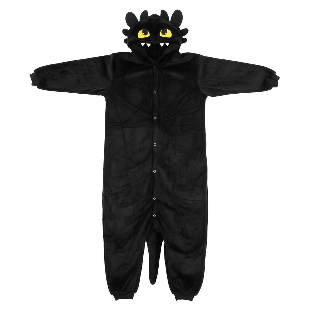 Piżama Onesie Kigurumi Kostium Przebranie Szczerbatek Dzieci 95-105Cm