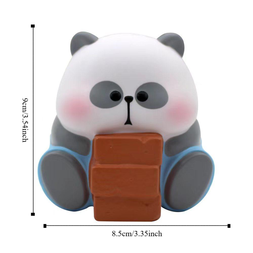 Kneading PVC Panda Squeeze Toys Elastic Animal Panda Fidgeting Toys  Birthday Kids Gift