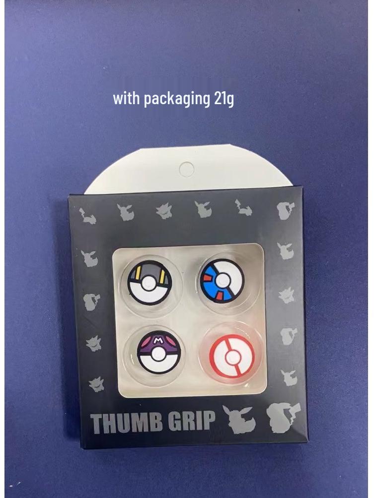 Nintendo Switch OLED Pokémon Scarlet & Violet Колпачки для джойстиков Poké Ball