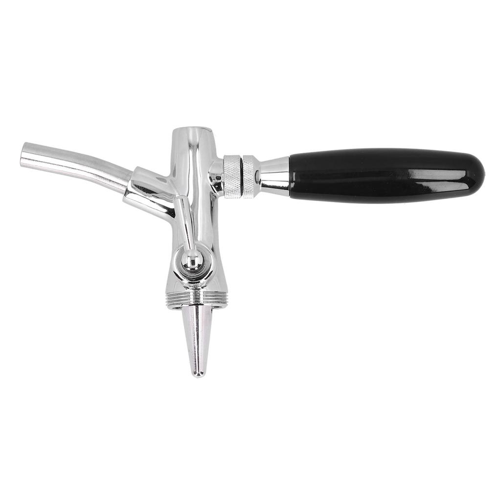 Смеситель для разливного пива с длинным хвостовиком, диспенсер для пивных бочонков из нержавеющей стали, поставки для домашнего пивоварения