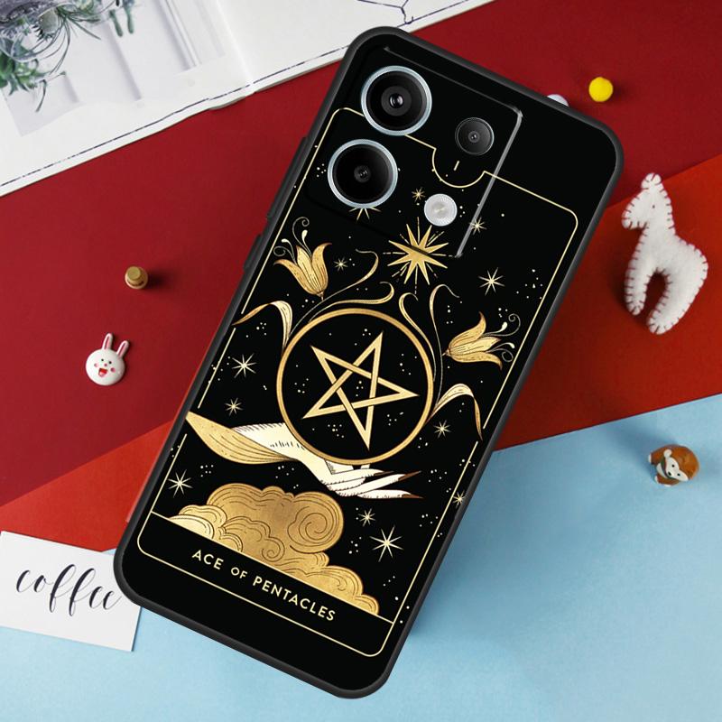 Чехол с изображением тотема ведьм и луны Таро для Xiaomi Redmi Note 12 11 10 9 8 13 Pro Plus 12S 11S 10S 9S 10A 9C 10C 12C 13C