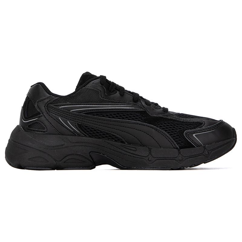 Puma Teveris Nitro Base Comfortable Casual Shock Absorption Non-Slip Breathable Wrap Low-Top Dad Shoes Unisex Sneakers Black 388911-02