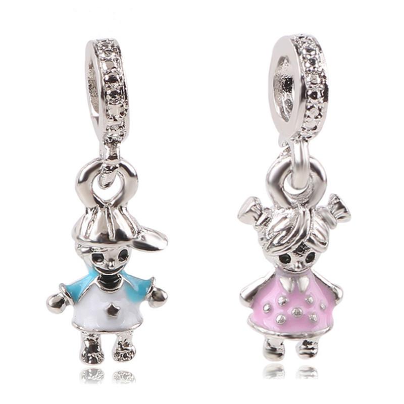 Очаровательные бусины для мальчиков и девочек, кулон, бусины, браслеты «сделай сам», ювелирные изделия