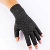 Arthritis Compression Gloves Women Men Breathable Half-Finger Gloves Stretchy Hand Arthritis Relief Gloves