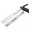 Профессиональная ручная бритва Straight Edge из нержавеющей стали Sharp Barber Razor складная бритва для бритья бороды держатель парикмахерские инструменты