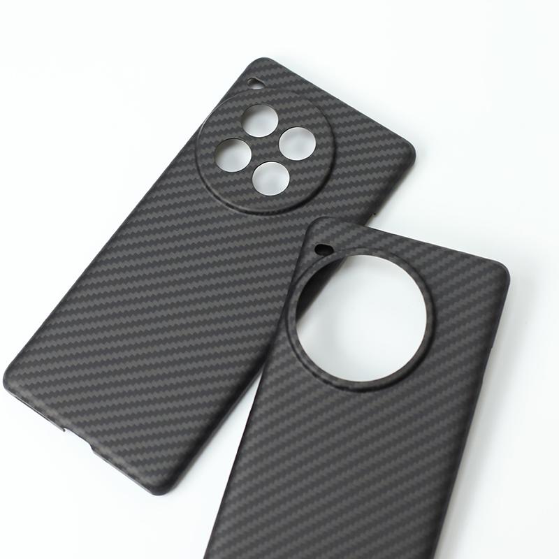 YTF-Carbon Чехол из углеродного волокна для OnePlus Ace 3 Pro Противоударный чехол из арамидного волокна Тонкий дизайн Чехол для Ace 3 Pro