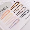 U-Shaped Hair Pins Acetate Hair Bun Elegant Hair Sticks  for Women Girls