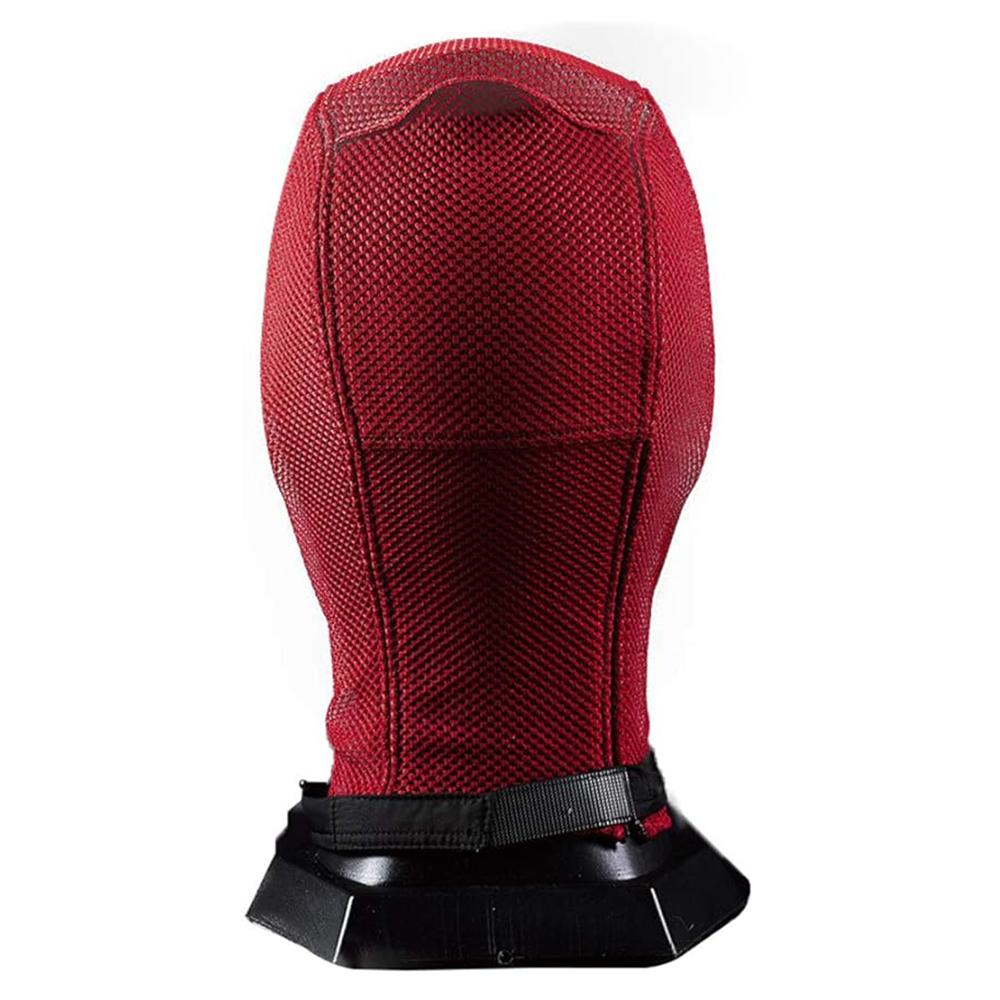 Дэдпул Полнолицевая маска Дышащая вязаная маска для Хэллоуина Косплей, красный