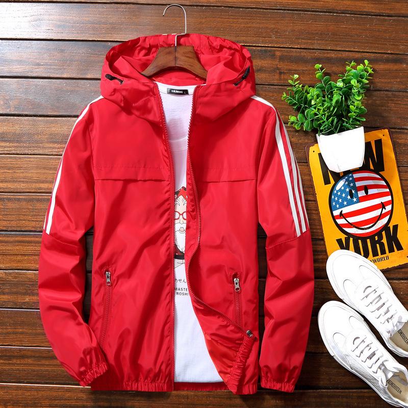 Spring Jacket Men Spring and Autumn Korean Version of The Trend of Handsome Students Sports Men's Jacket Casual On Clothes