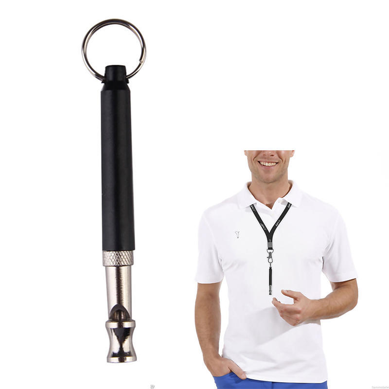 Собачий свисток для остановки лая, бесшумный ультразвуковой отпугиватель звука, поезд с ремешком