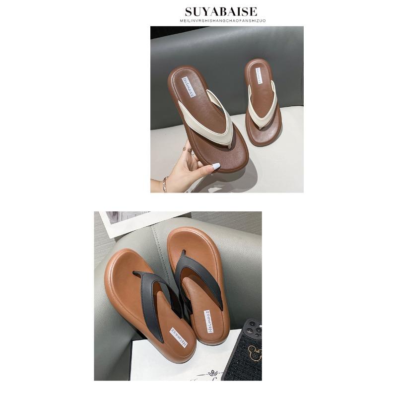 Вьетнамки женские летние верхние одежды удобные повседневные пляжные сандалии с застежкой-молнией на плоской подошве тапочки