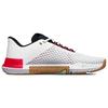 Under Armour Кроссовки TriBase Reign 4 White Radio Red 3025052-107