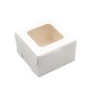 Windowed PVC Dessert Packaging Boxes