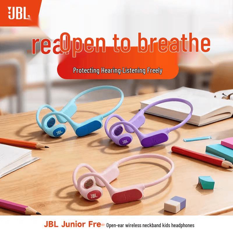 JBL Junior Free Open-Ear Wireless Neckband Headphones