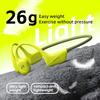 POLVCDG x34 Bone Conduction Swimming Earphones Silicone Head 32GB Memory IPX8 Waterproof 26g Sports Climbing Earphones
