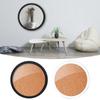Wooden Round Picture Frames Wall Mounted Nail Art Jewelry Decoration Wall Hanging Picture Holder