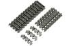 Tamiya Detail Up Parts Series German Army Panther D Type Interlocking Track Set Пластиковые детали для модели 12665 1/35 № 65