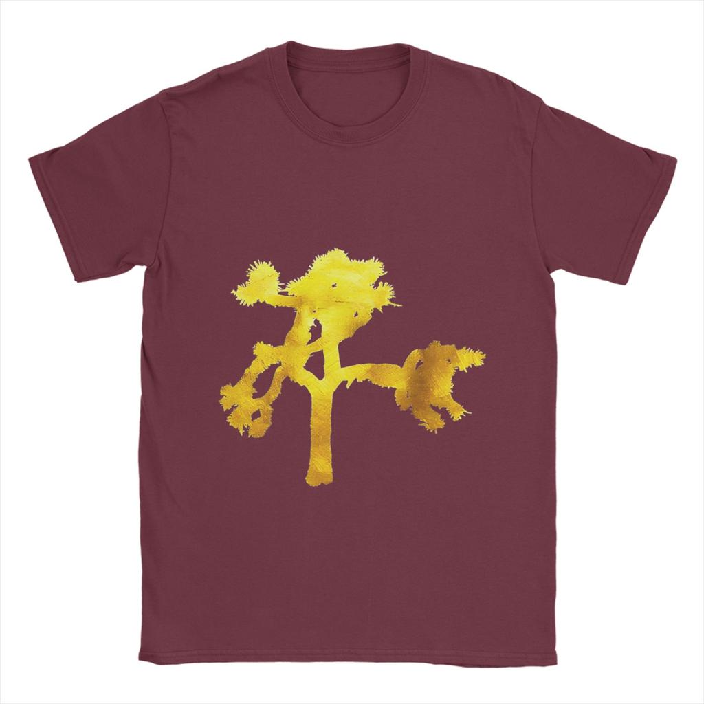Awesome U2 Joshua Tree Gold TShirts for Men O Neck 100 Cotton T Shirt Short Sleeve Tee Shirt Gift Idea Clothing