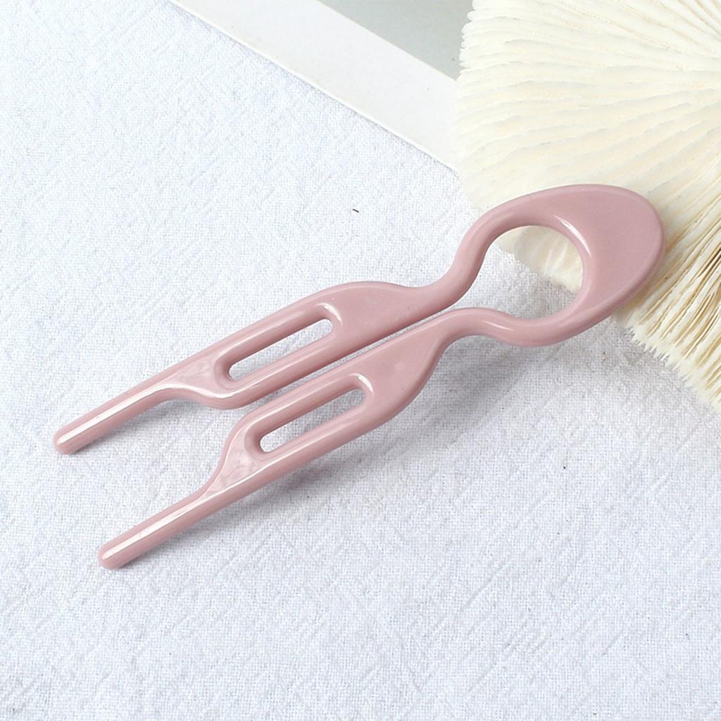 Американская U-образная волнистая заколка для женщин с прической на затылке, универсальная заколка для волос с повязкой на голову