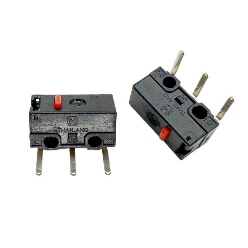 Micro Switch AH186461 - Small Switch, R Handle, 0.1A 125VAC, Bent Pins