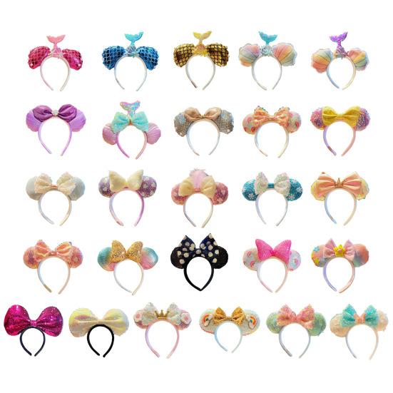 Повязка на голову в виде русалки, вдохновленная океаном, искусственная жемчужная ракушка, корона, повязка на голову для женщин и девочек, очаровательная