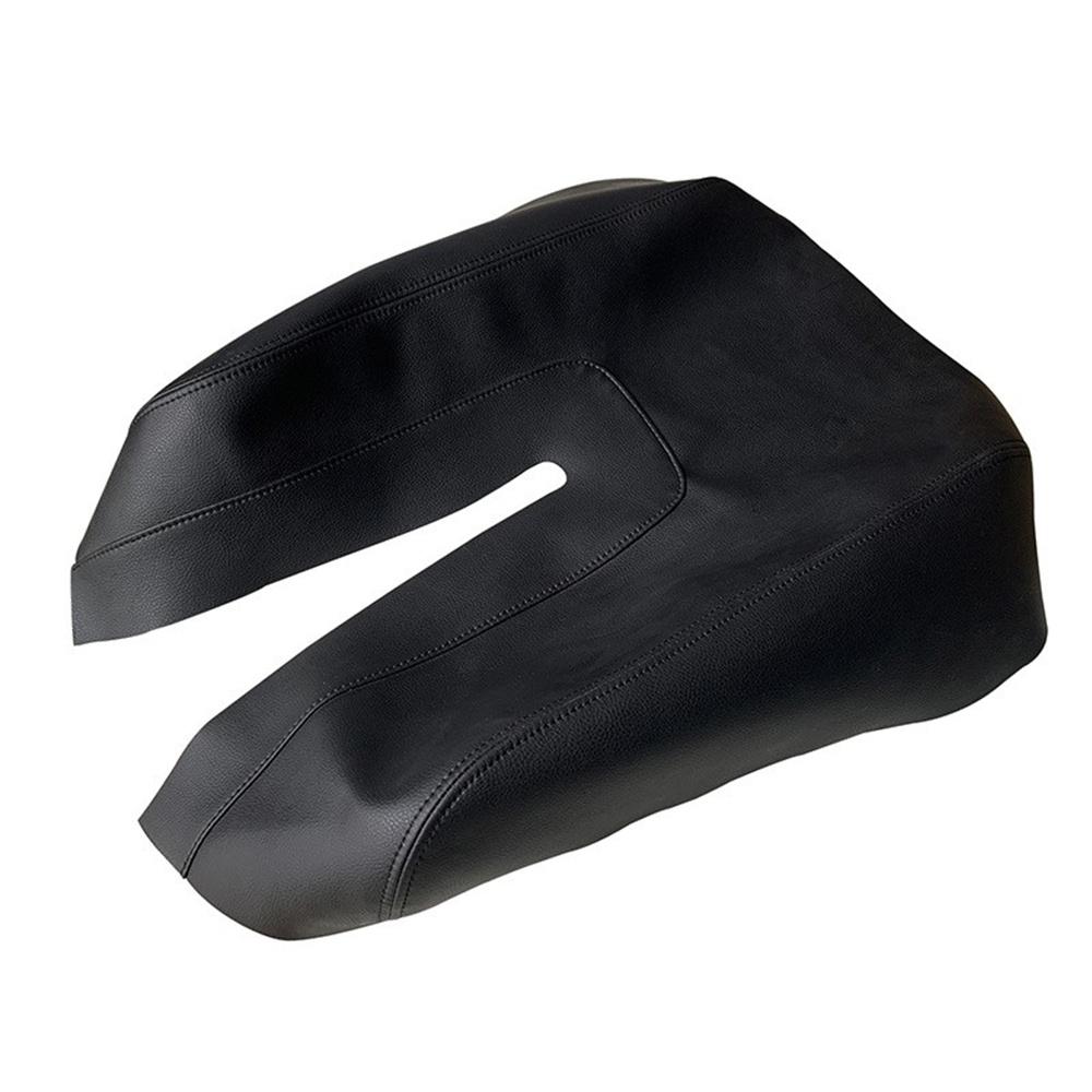 Кожаная накладка на крышку центральной консоли, подлокотник, черная для Toyota Tundra 2014-2021