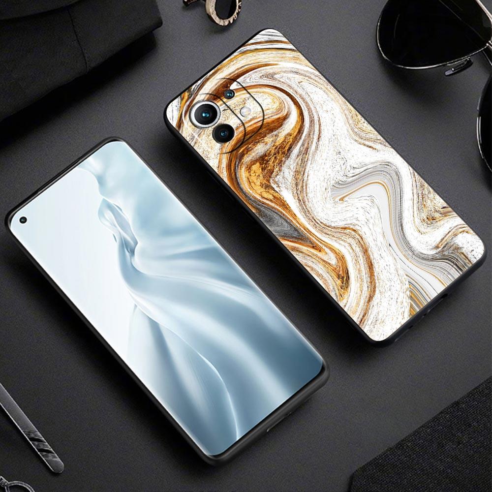 Винтажный мраморный чехол для телефона для Xiaomi Mi 17 15 14 13 12 11 Ultra 15T 14T 13T 12T 11T Pro Lite 5G Мягкий ТПУ корпус Fundas Сумки
