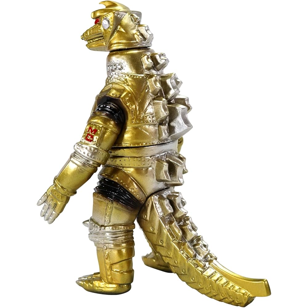 CCP Godzilla EX Series Мехагодзилла 1974 Золотая версия 135 мм ПВХ Окрашенная фигурка из мягкого винила