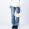Coach Бейли 27 Логотип Застежка-молния Изысканная зернистая кожа и гладкая кожа Сумка-хобо под мышку ручная сумка на плечо большого размера женская белая