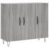 VidaXL Buffet sonoma gris 90x34x80 cm bois d'ingénierie 828106