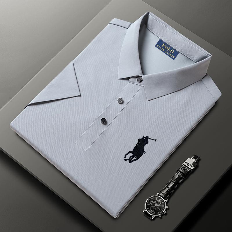 Polo Ralph Lauren 2025 Лето Новая Цветная Вышивка Пони Бизнес Поло для Отдыха
