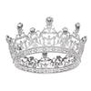 Baroque Round Crown Tiara Bride Wedding Dress Accessories Atmospheric Wedding Crown