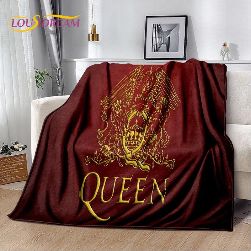 Фредди Меркьюри Queen-Рок-группа Мягкое Плюшевое Одеяло, Фланелевое Одеяло Плед для Гостиной Спальни Кровати Дивана Покрытие для Пикника