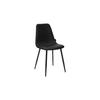 Lot de 2 chaises style scandinave Tyka Atmosphera - Noir