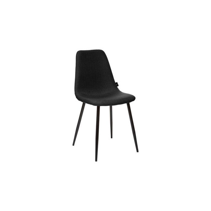Lot de 2 chaises style scandinave Tyka Atmosphera - Noir