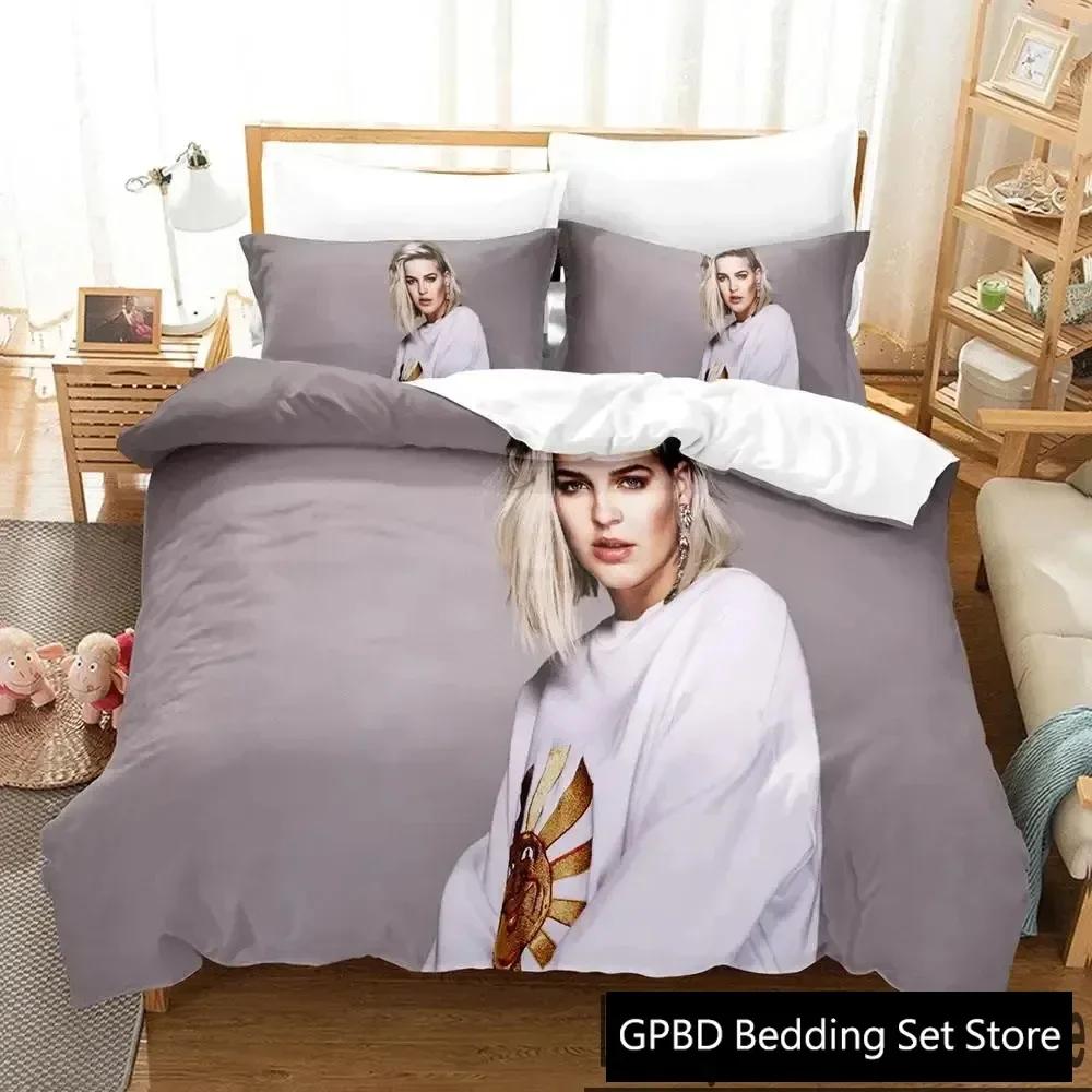 3D Print Anne-Marie Bedding Set Double Twin King Duvet Cover Comforter Pillowcase Boys Girls Adults Bedroom