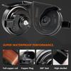 Dual Snail Horn 12V 110-125DB Waterproof High Low For BMW E81 E82 E87 E88 F20 F21 F22 F45 F46 F30 F31 F34 F32 F33 F36 F10 F11