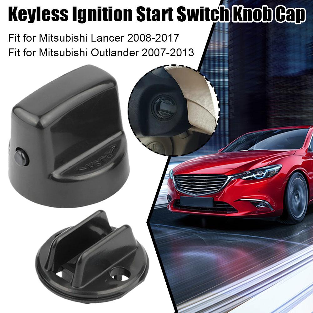 Для Mitsubishi Lancer Outlander Keyless Ignition Start Insert D6Y1-76-142 Switch Knob D461-66-141A-02 Cap A5V9