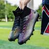 35-48Футбольные бутсы унисекс, высококачественные эластичные носки большого размера, футбольные бутсы с шипами из искусственного газона, детские футбольные бутсы