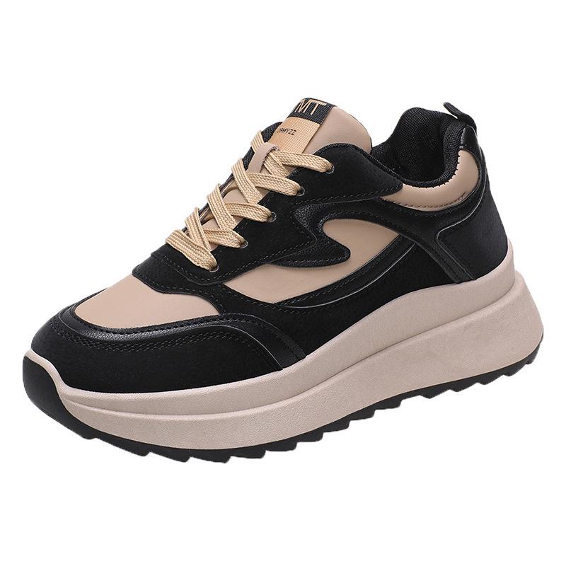 Women's 2022 Spring/Autumn Korean Style Fashion Casual Chunky Sole Breathable Forrest Gump Running Shoes