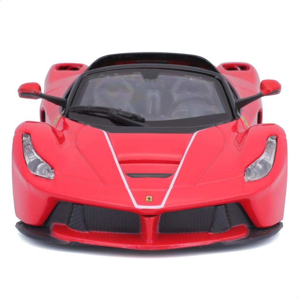 Bburago 1/24 Scale Ferrari LaFerrari Aperta Red / Diecast Model Car Finished Product 18-26022 RD