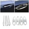 For Lexus ES ES200 ES250 ES300 ES350 2018 2023 Exterior Modify Chrome Door Handle Bowl Cover Trim Car Styling Refit