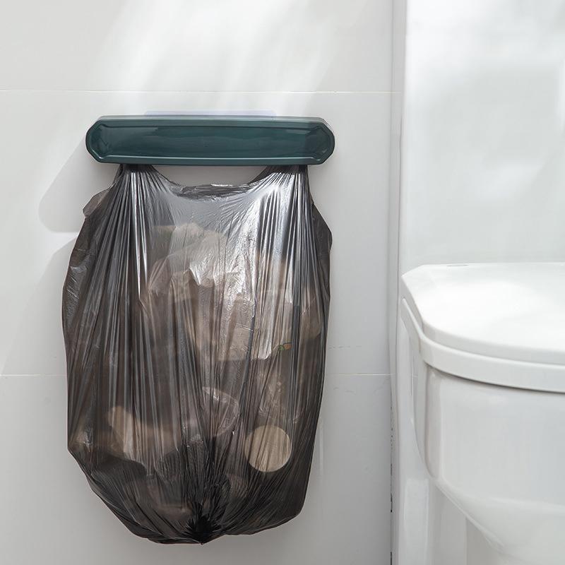 Складной держатель для мешка для мусора, кухонный шкаф, дверной подвесной мусорный бак, мусорное ведро для ванной, раковина, стеллаж для хранения полотенец, кухонный органайзер