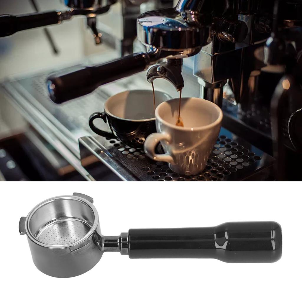Портафильтр для кофе, 51 мм, бездонный портафильтр для кофе из цинкового сплава, с 3 ушками для DELONGHI ECP3420 685 680